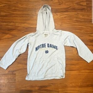 Girls Notre Dame hoodie sweatshirt